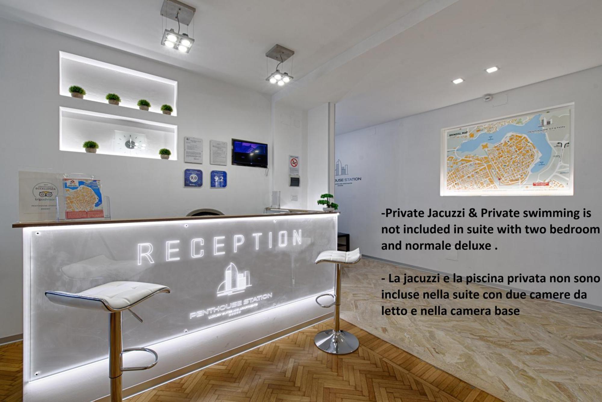Penthouse Station Luxury Apts Le Dimore Brindisi Eksteriør billede